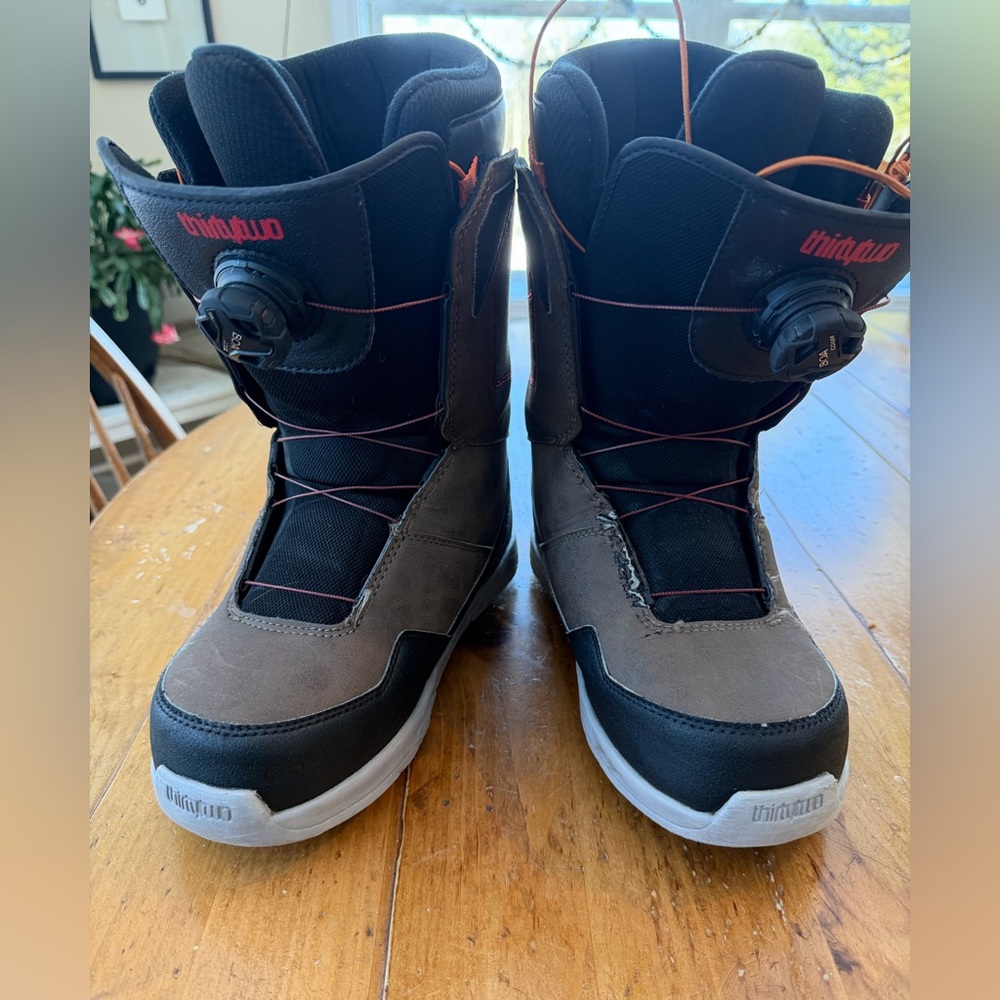 ThirtyTwo Men's Black and Brown Snow Boots